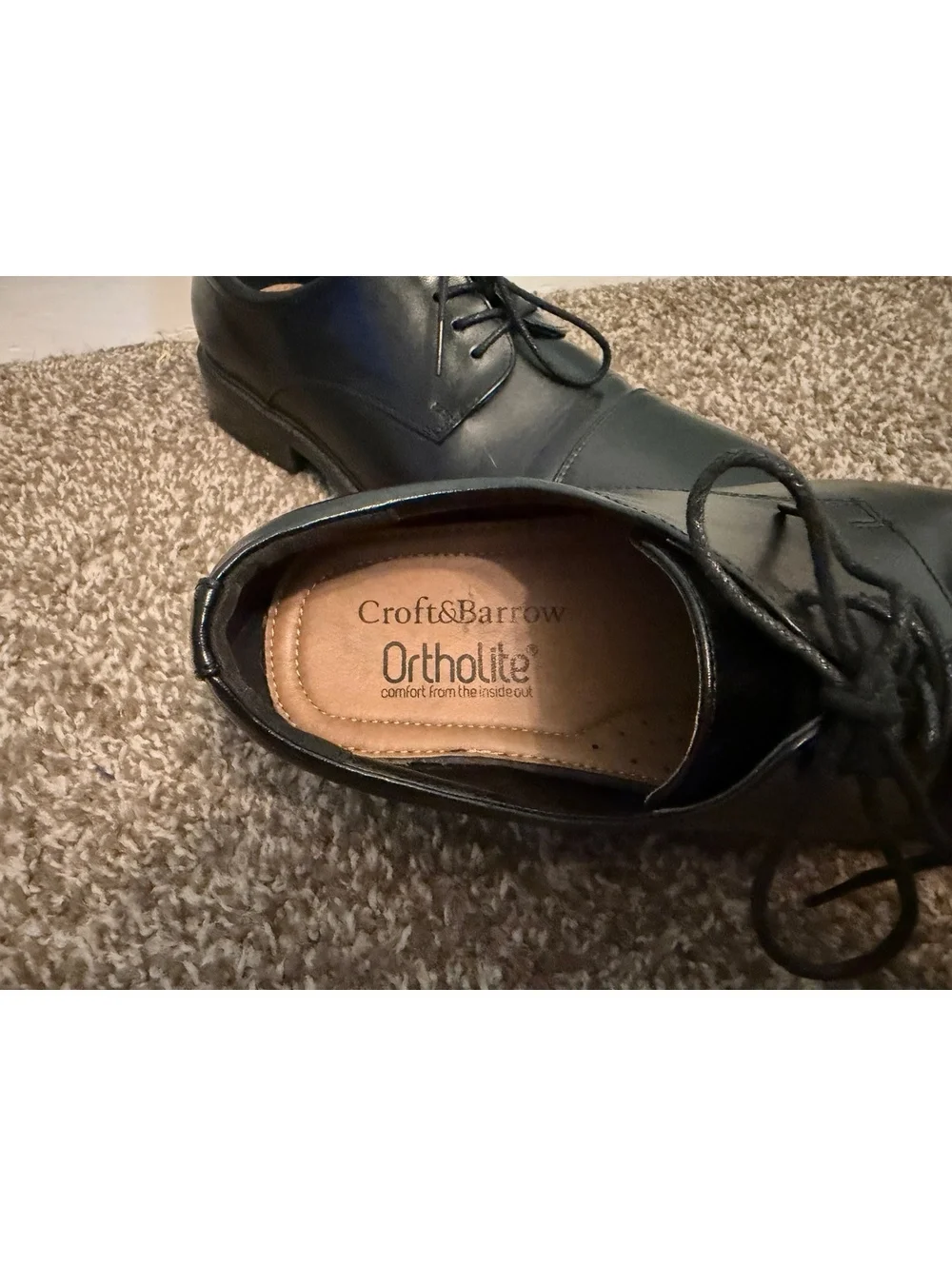 Croft & Barrow Ortholite Oxford Dress Shoe Men’s 9